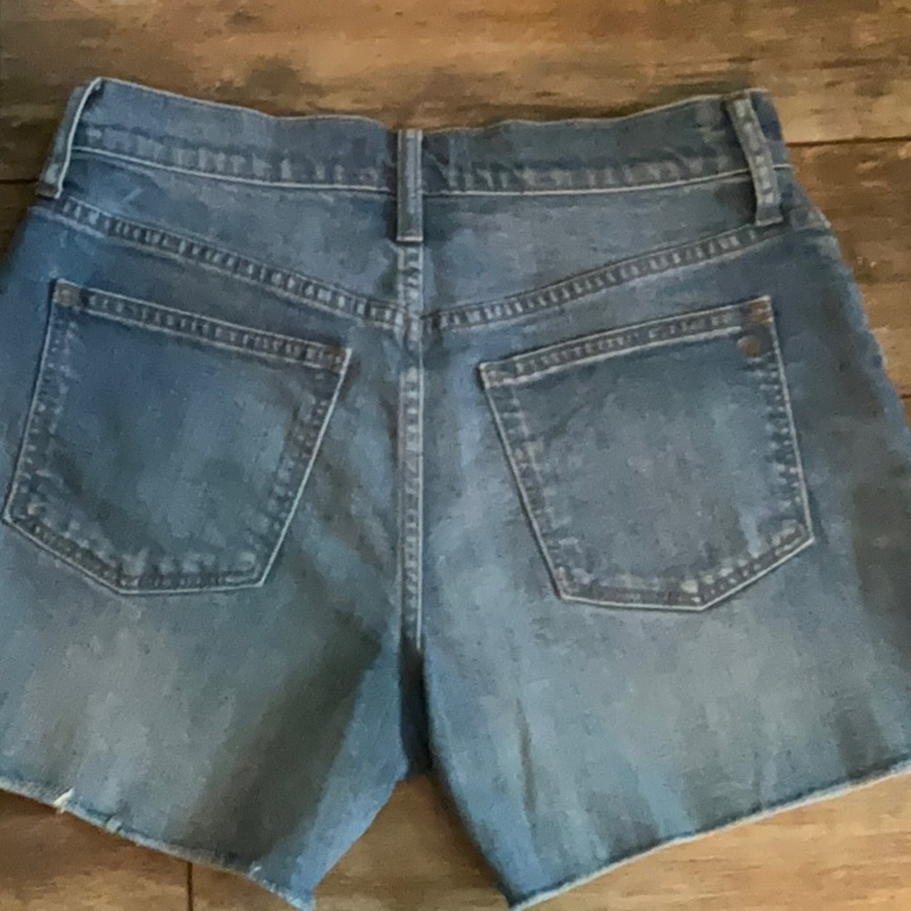 Madewell Denim Button-Fly Women Shorts - Picture 7 of 7